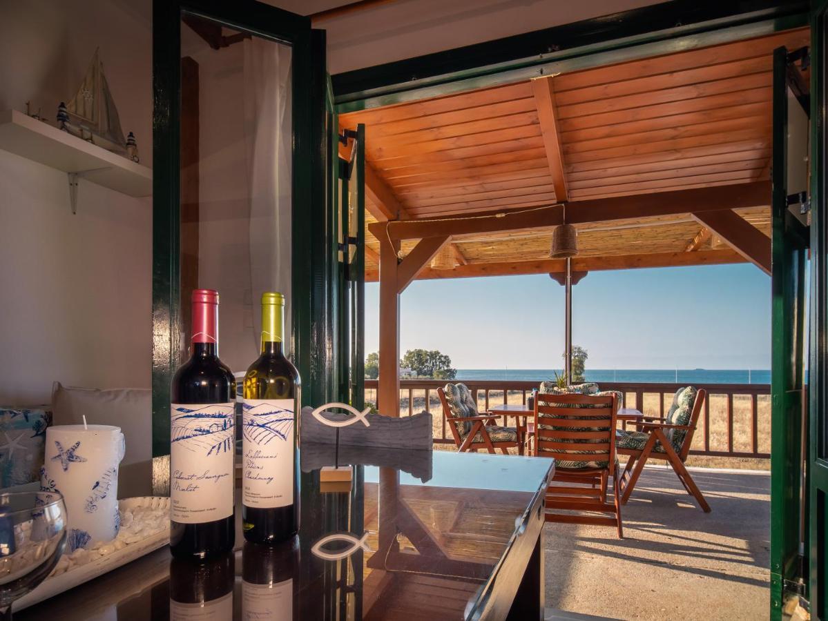 Mayia Sunset Sea Front House Gouves Heraklion Buitenkant foto
