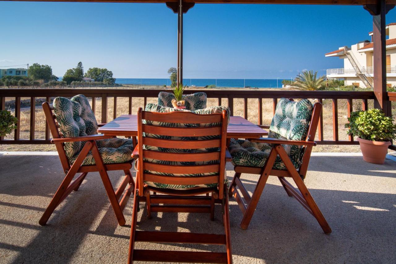 Mayia Sunset Sea Front House Gouves Heraklion Buitenkant foto
